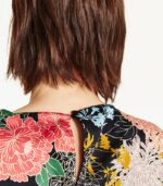 Foral Print Black - Image 2